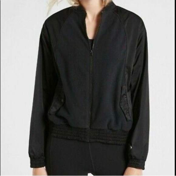 Athleta Full Zip Zion Bomber Microfleece and Polyester size XXS - Picture 3 of 13